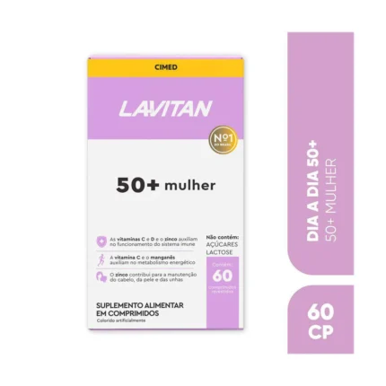 Polivitamínico Lavitan 50+ Mulher 60 cápsulas