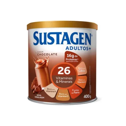 Complemento Alimentar Sustagen Adultos+ Sabor Chocolate 400g