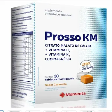 Suplemento Vitamínico Prosso KM - 30 Tabletes